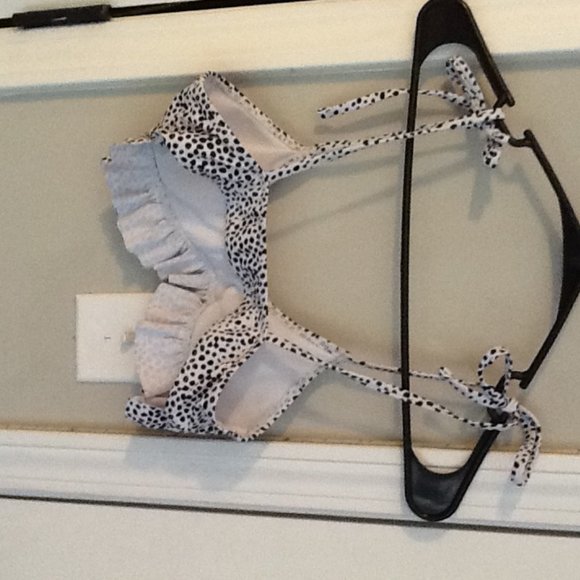 Dalmatian Print Bikini Top - Picture 2 of 5